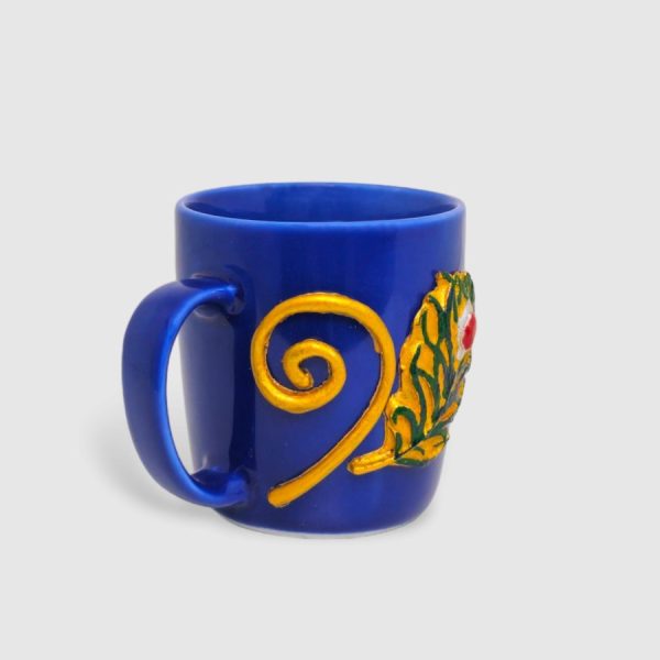 Peacock Feather Coffee Mug - Image 2