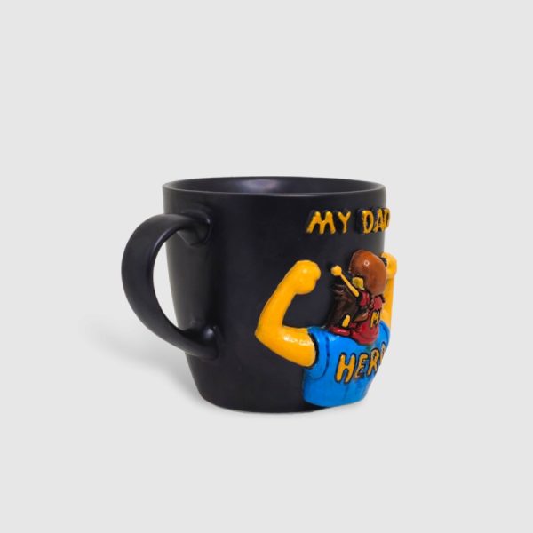 My dad My hero Large Mug - Image 2