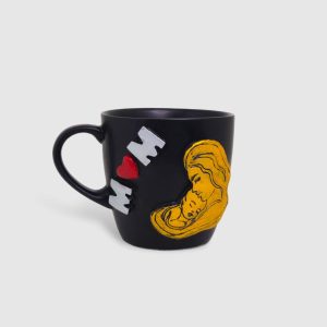 Moms love Large Mug Black