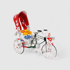Miniature Rickshaw Red