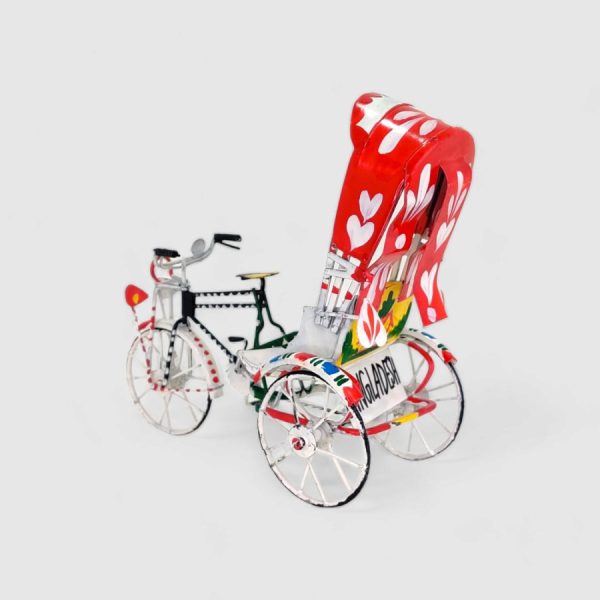 Miniature Rickshaw Red - Image 2