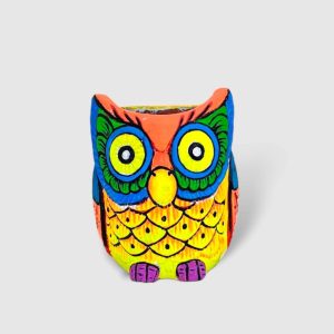 Owl Planter Yellow