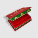 Jute Jewelry Box Red