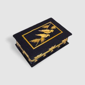 Jute Jewelry Box Black
