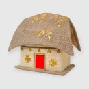 Jute Jewelry House Box