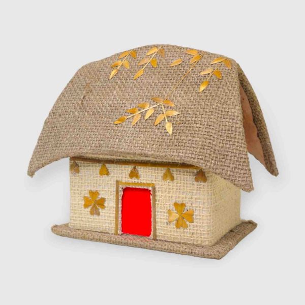 Jute Jewelry House Box - Image 2