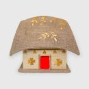 Jute Jewelry House Box