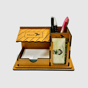Customizable Wooden Desk Organizer