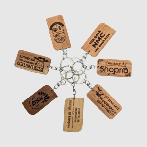 Custom Wooden Keyring