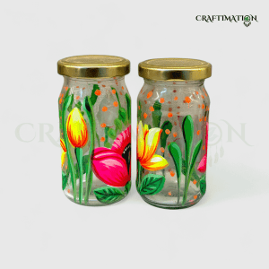 Rickshaw Painted Jars (set of 2)